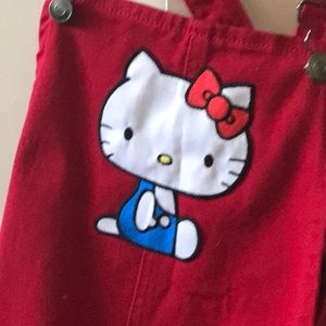 hello kitty overalls forever 21